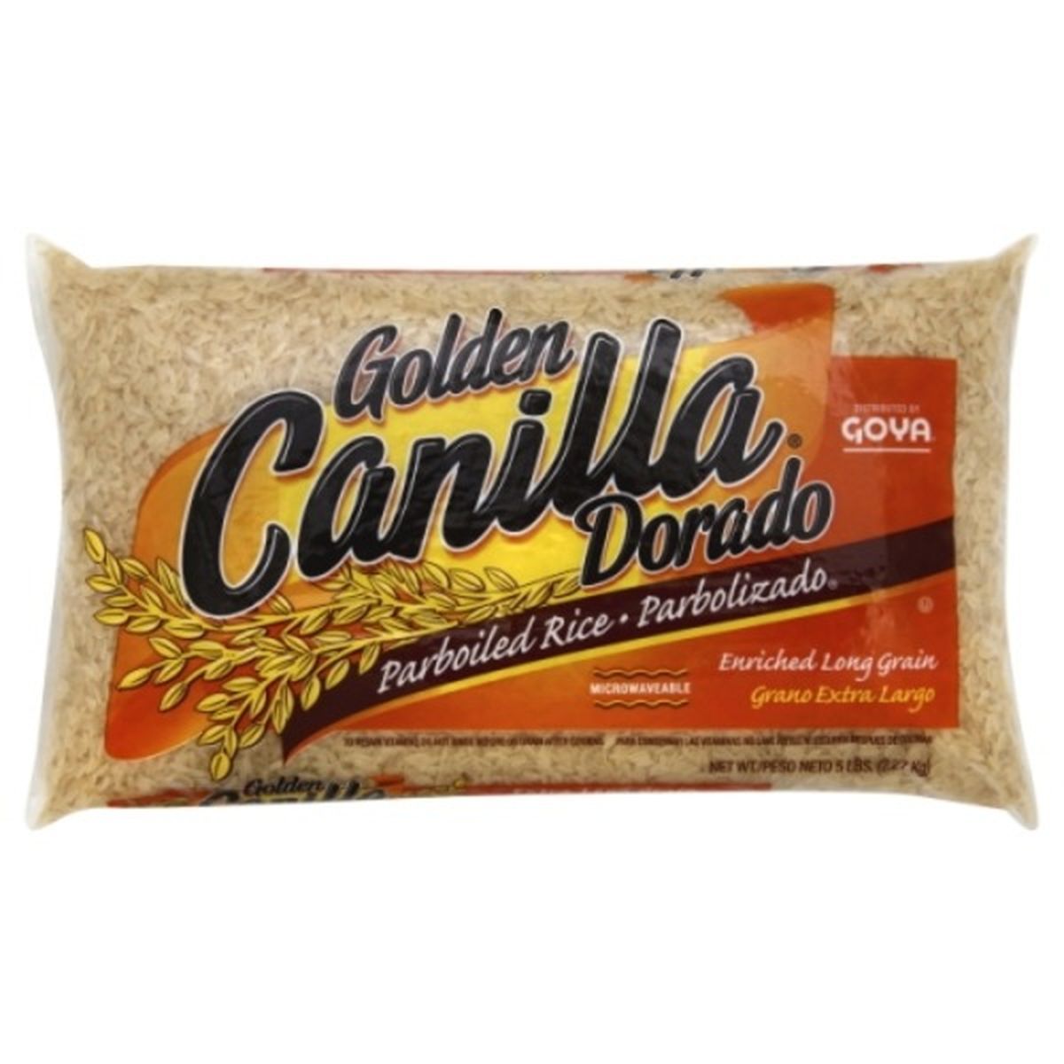 Calories in Goya Golden Parboiled Rice, Enriched, Long Grain