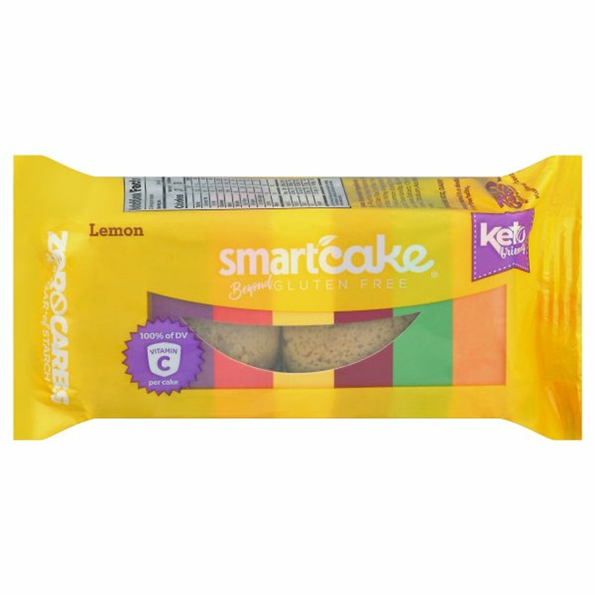 Calories in SmartCake Beyond Gluten Free Cake, Lemon