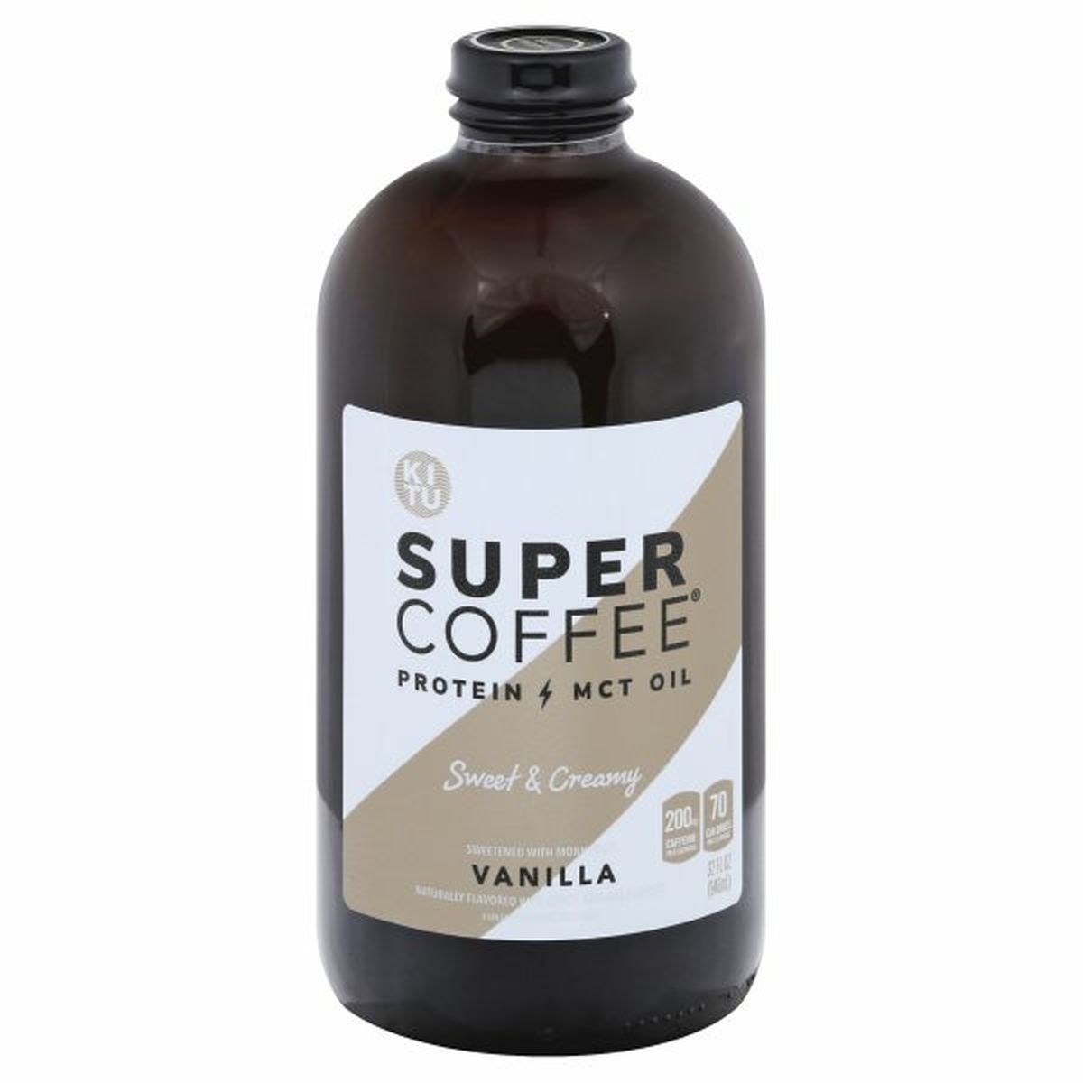 Calories in Super Coffee Enhanced Coffee Beverage, Super Coffee, Vanilla