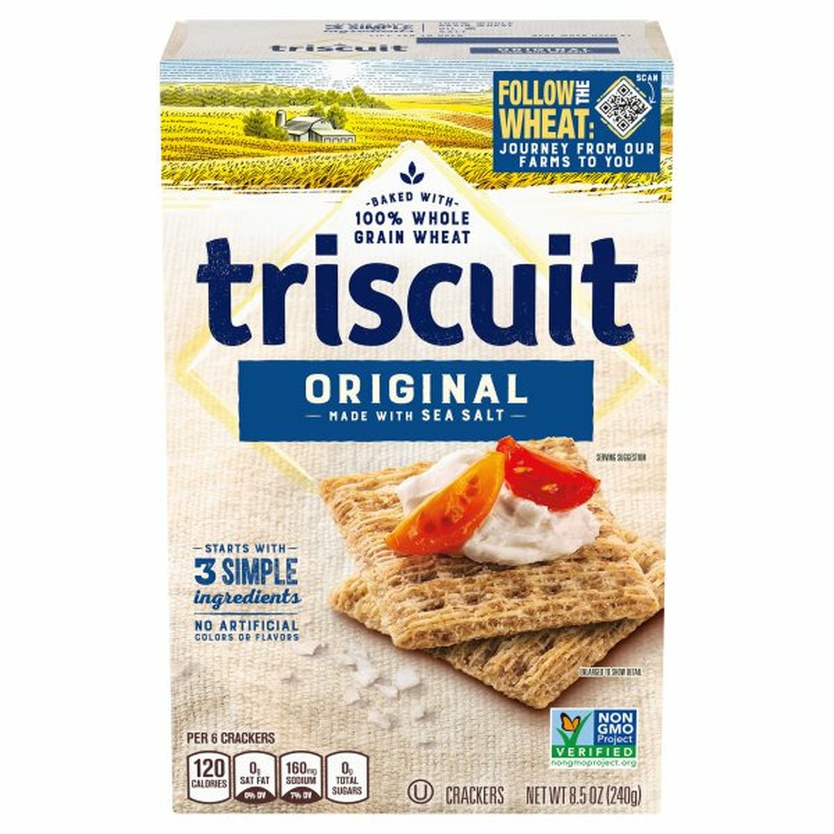 Calories in Triscuit Crackers, Original