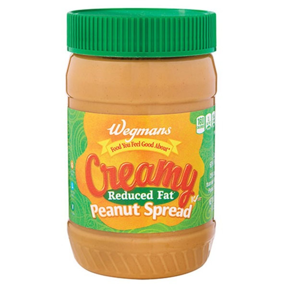 Calories in Wegmans Reduced Fat Creamy Peanut Butter