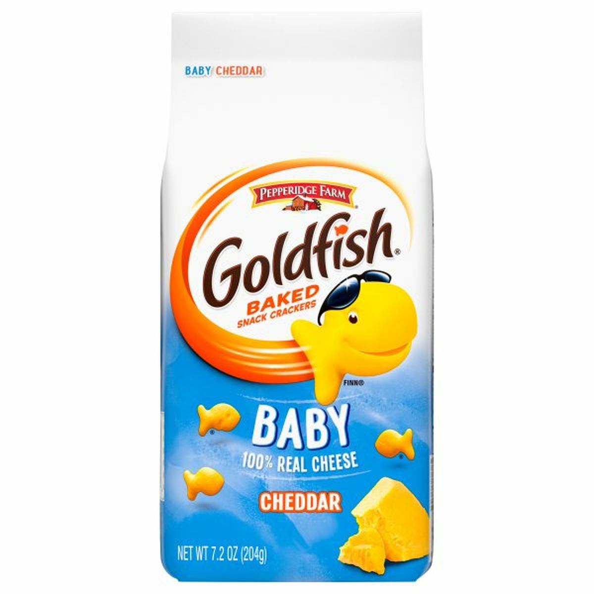 Calories in Pepperidge Farms  Goldfishs Snack Crackers, Cheddar, Baby, Baked