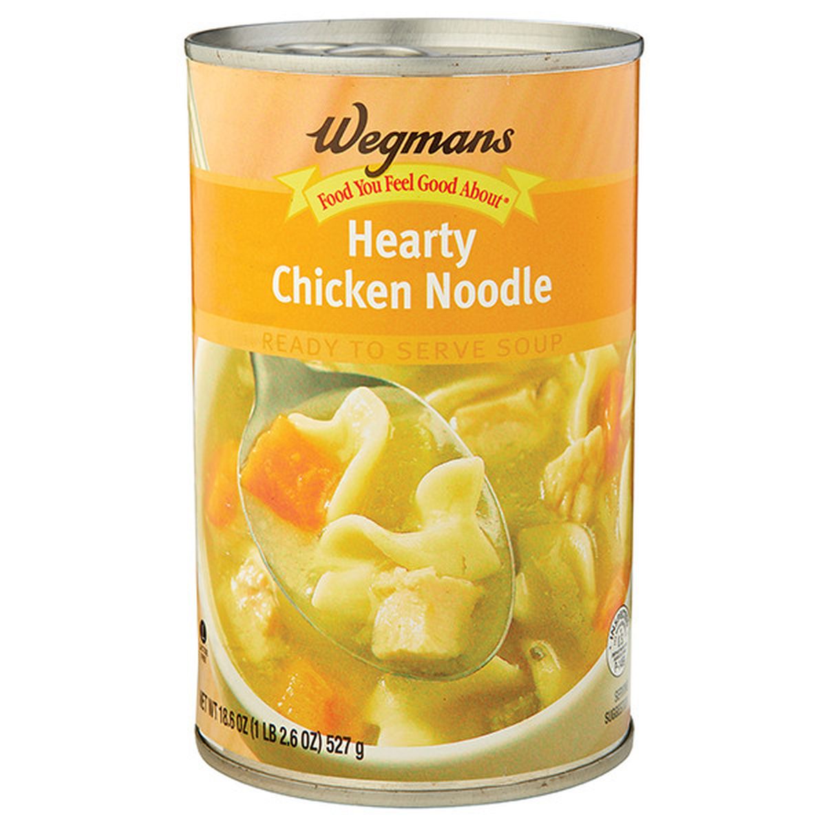 Calories in Wegmans Hearty Chicken Noodle Soup