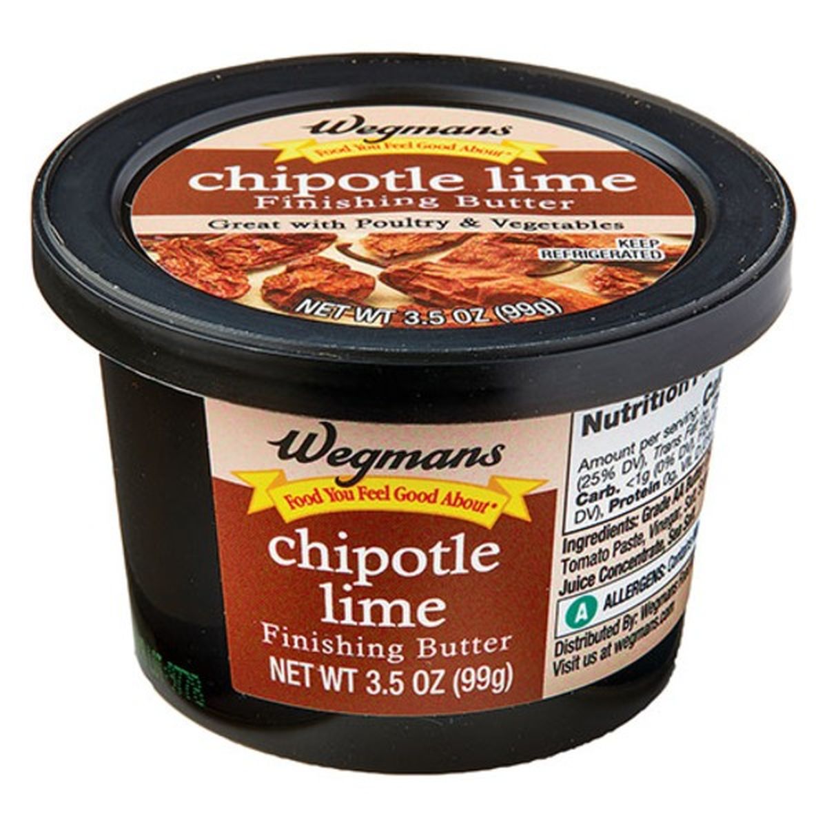 Calories in Wegmans Chipotle Lime Finishing Butter