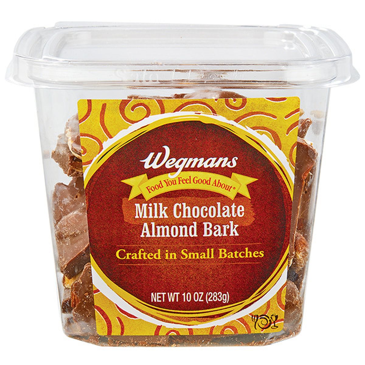 Calories in Wegmans Milk Chocolate Almond Bark