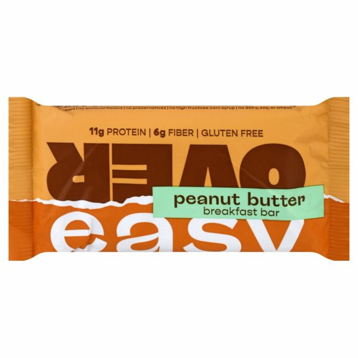 Calories in Over Easy Breakfast Bar, Peanut Butter