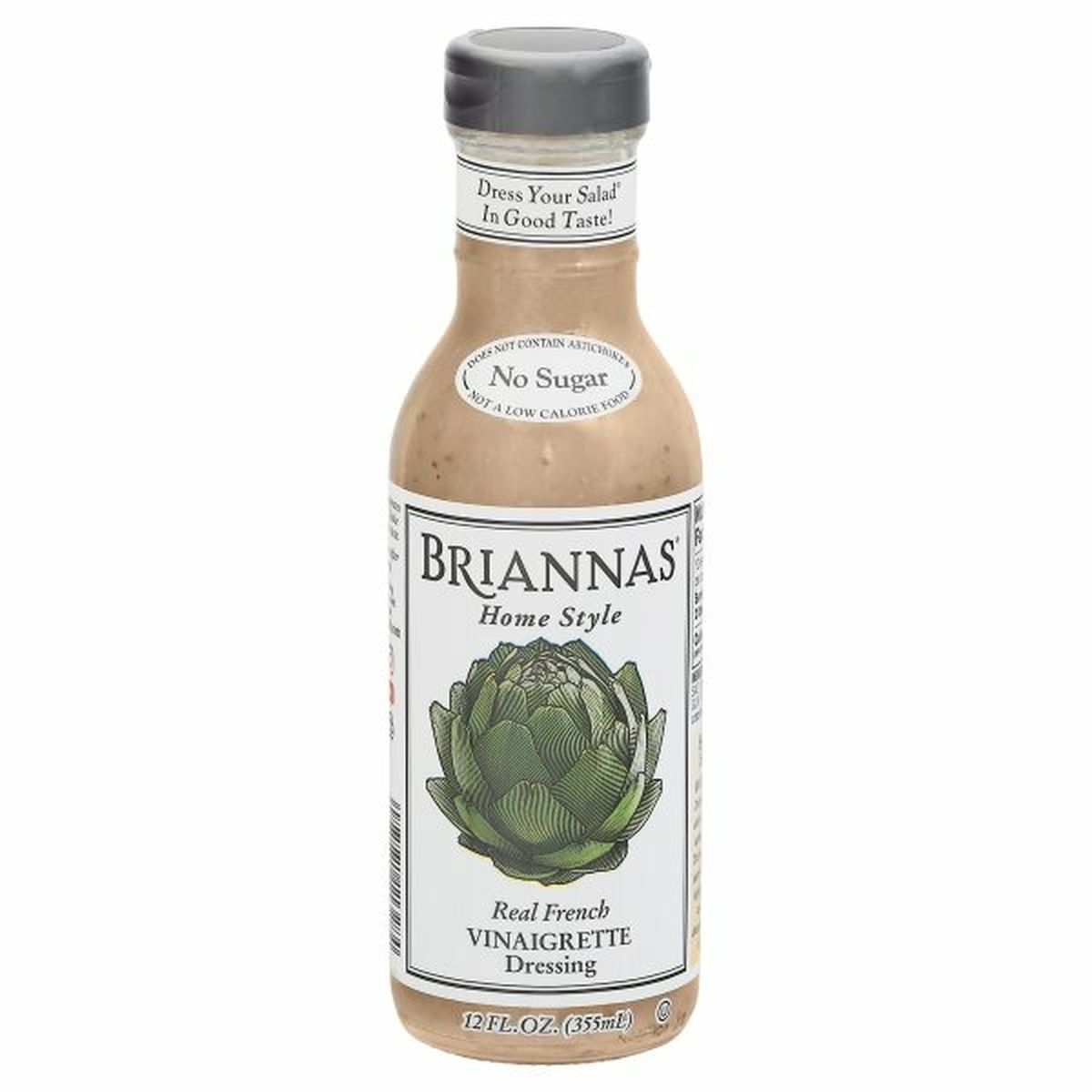 Calories in Brianna's Dressing, Real French Vinaigrette, Home Style