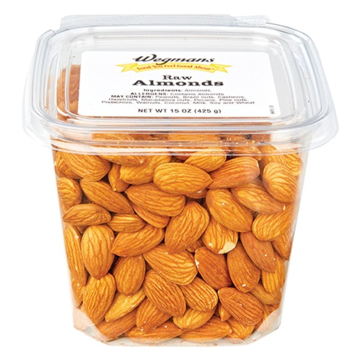 Calories in Wegmans Raw Almonds
