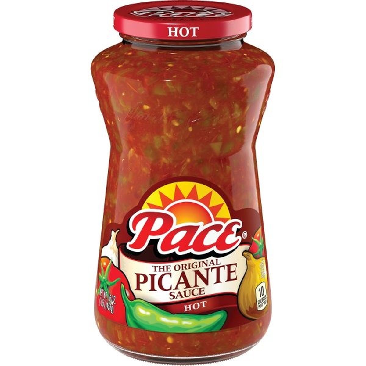 Calories in Paces Hot Picante Sauce