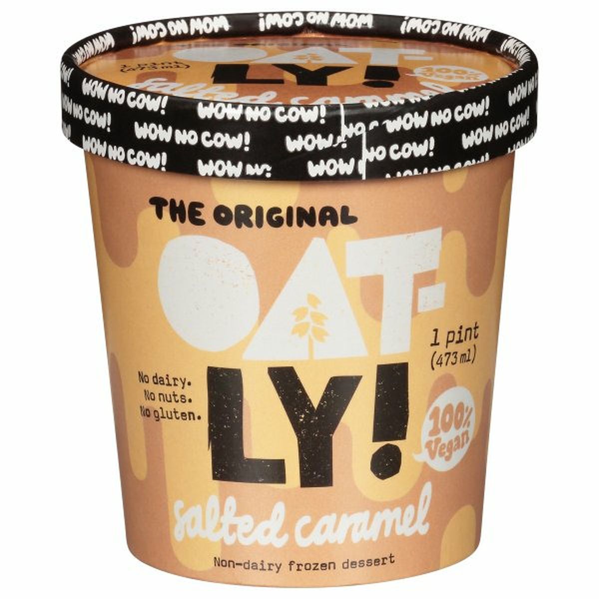 Calories in Oat-LY! Frozen Dessert, Non-Dairy, Salted Caramel