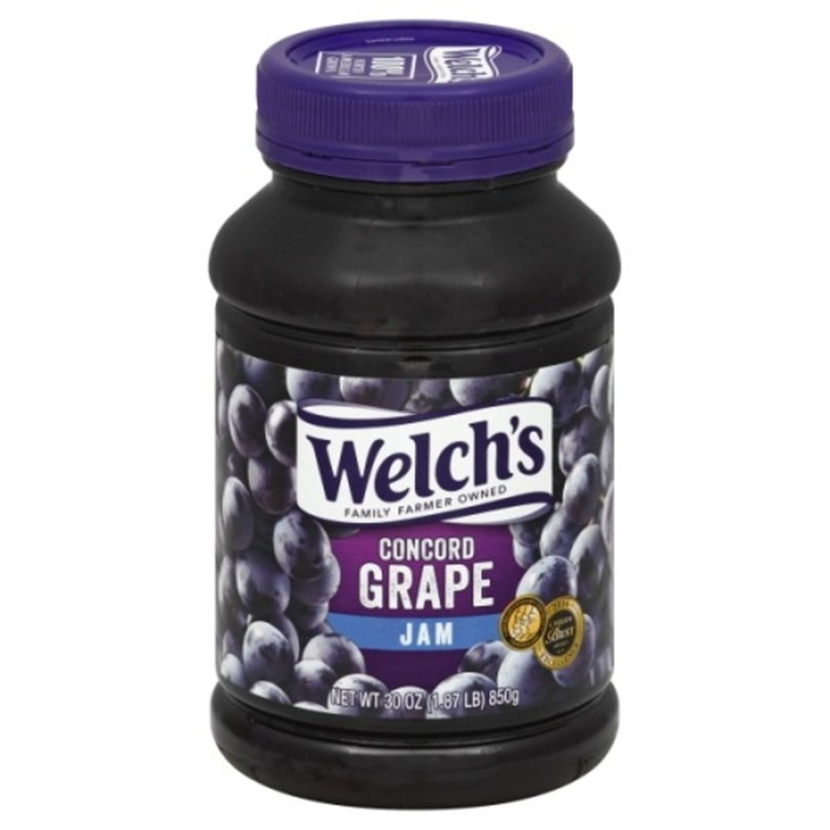 Calories in Welch's Jam, Concord Grape