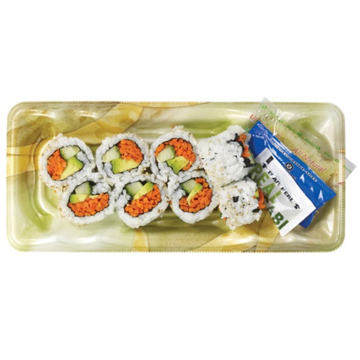 Calories in Wegmans Vegetable Roll with White Rice (Vegetable)