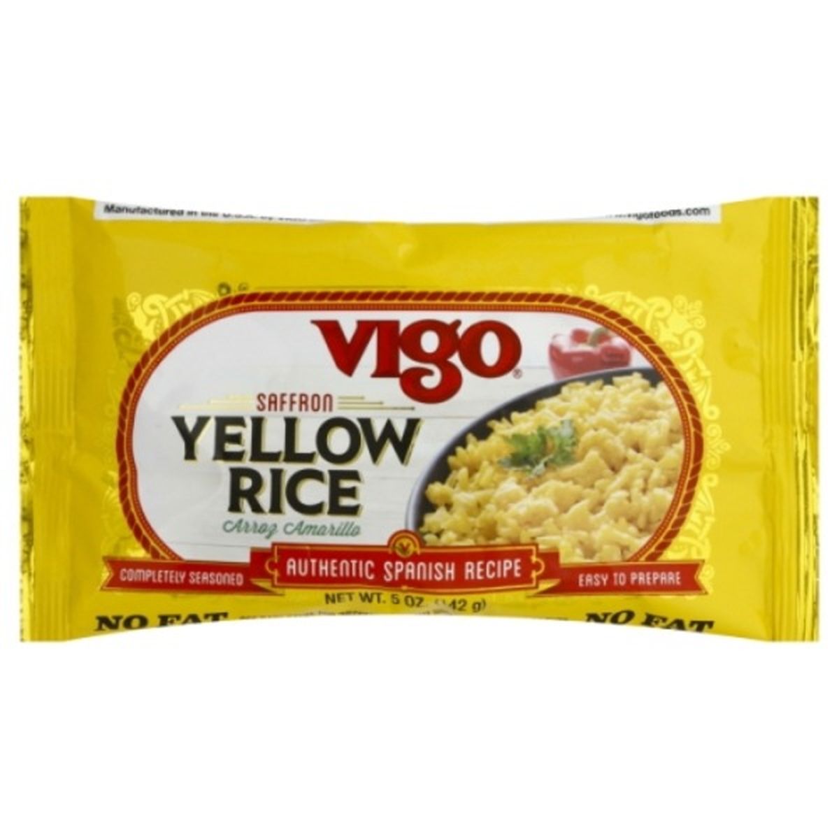 Calories in Vigo Yellow Rice, Saffron