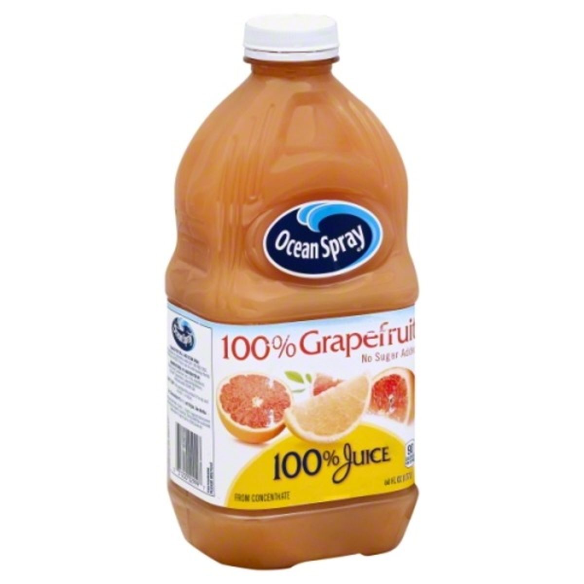 Calories in Ocean Spray 100% Juice, 100% Grapefruit