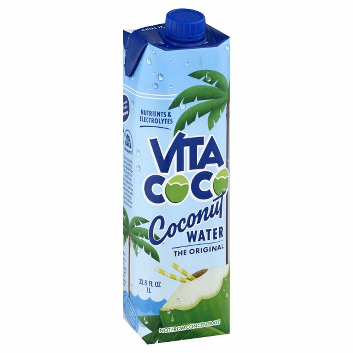 Calories in Vita Coco Coconut Water, The Original