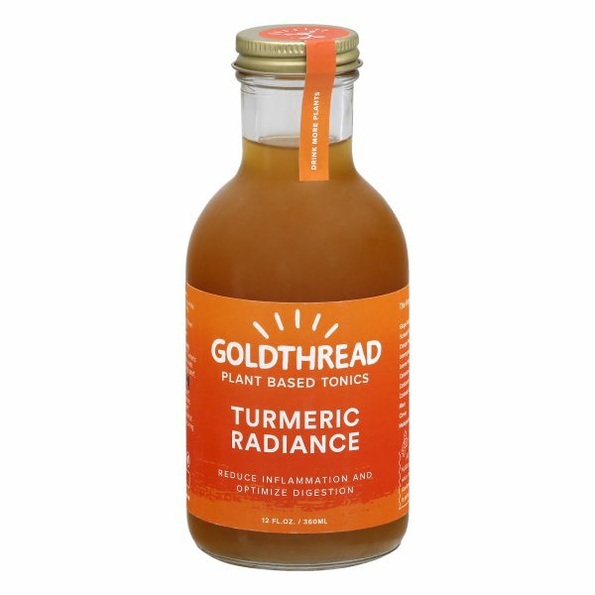 Calories in Goldthread Tonics, Turmeric Radiance