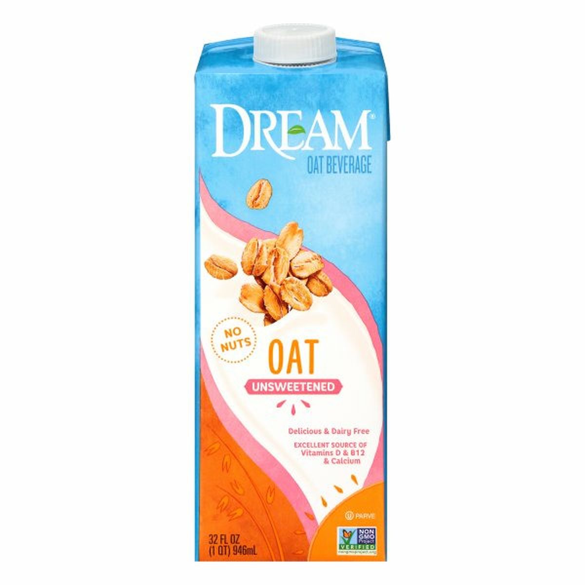 Calories in Dream Oat Beverage, Unsweetened
