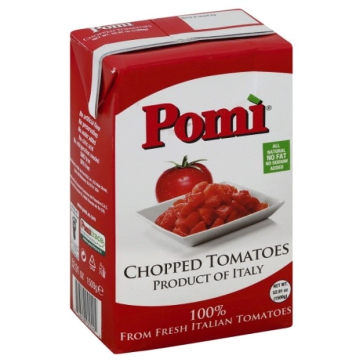 Calories in Pomi Tomatoes, Chopped