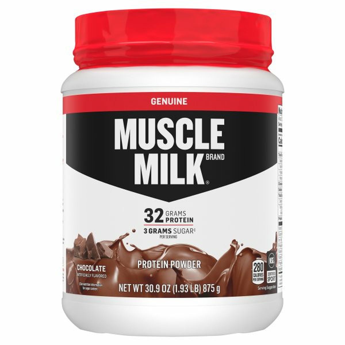 Calories in CytoSport Muscle Milk Genuine Powder Beverage Mix, Chocolate