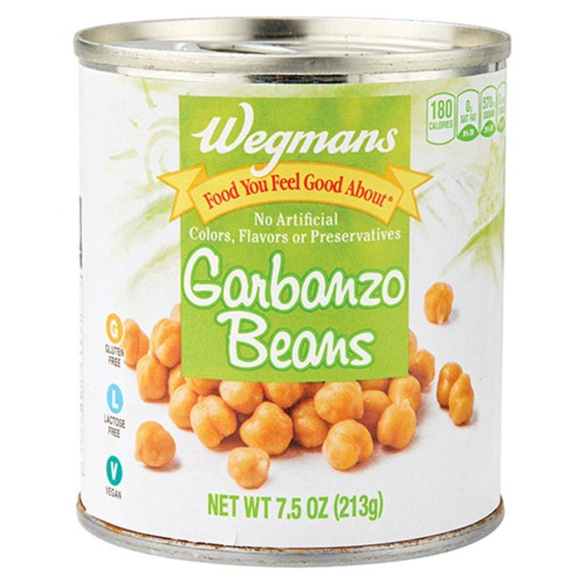 Calories in Wegmans Garbanzo Beans