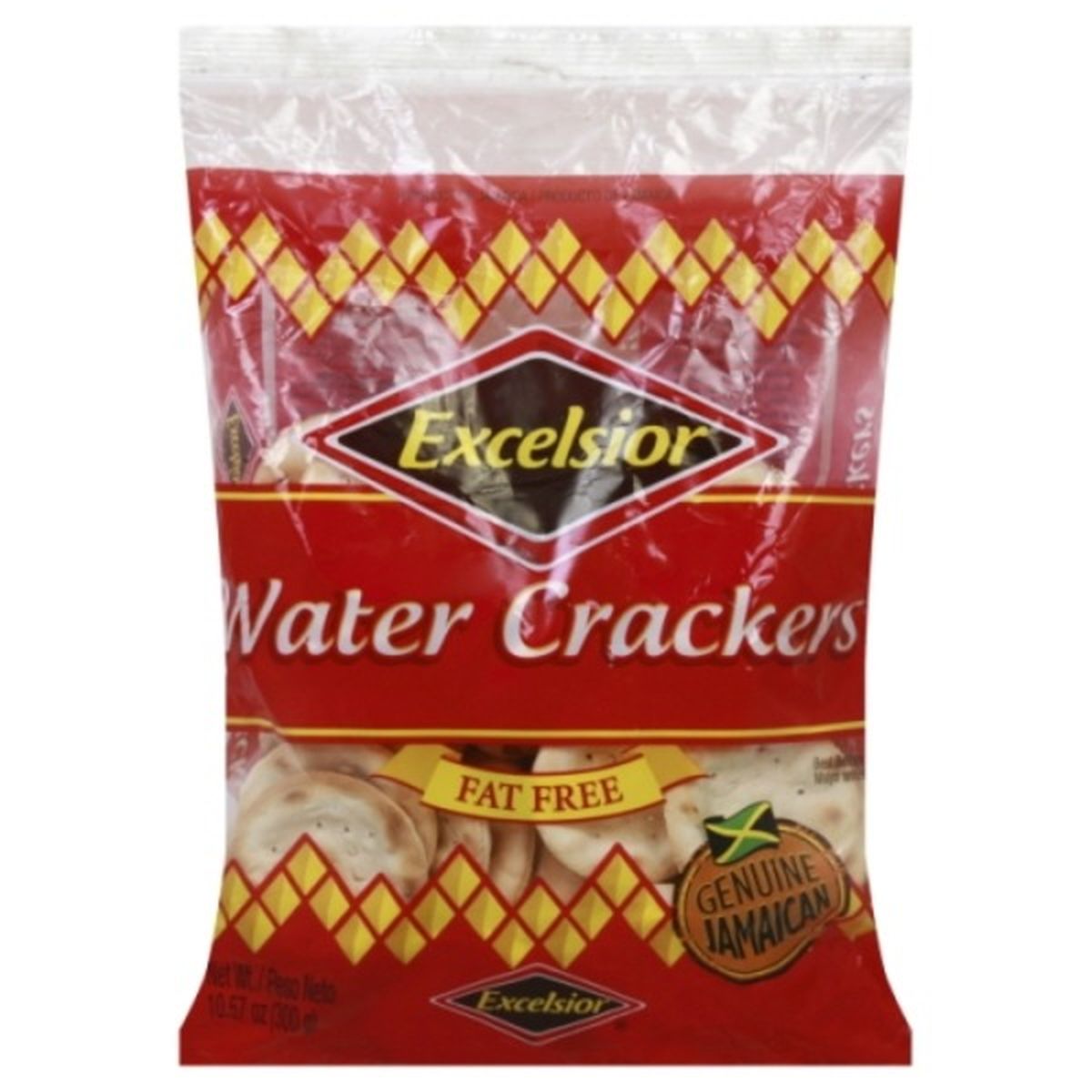 Calories in Excelsior Water Crackers, Fat Free