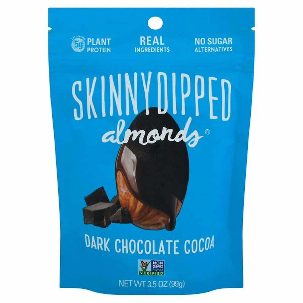 Calories in Skinny Dipped Almonds Almonds, Dark Chocolate Cocoa