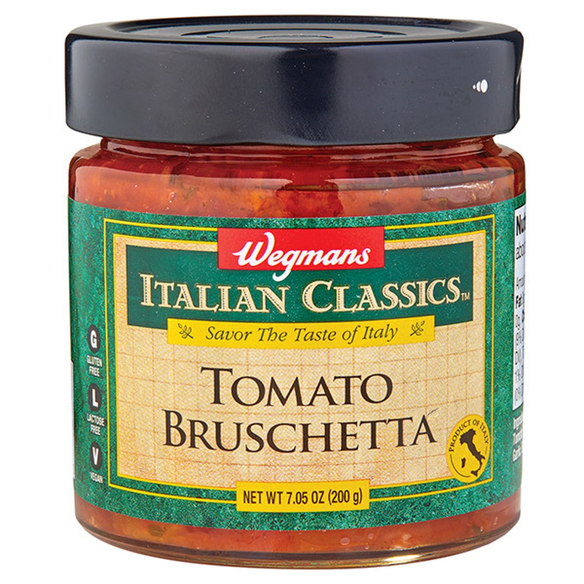Calories in Wegmans Italian Classics Tomato Bruschetta