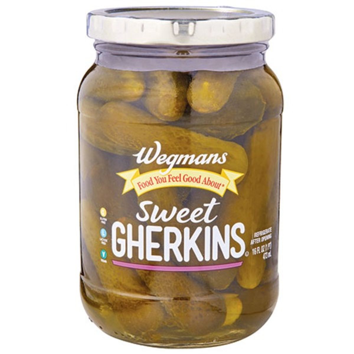 Calories in Wegmans Sweet Gherkins