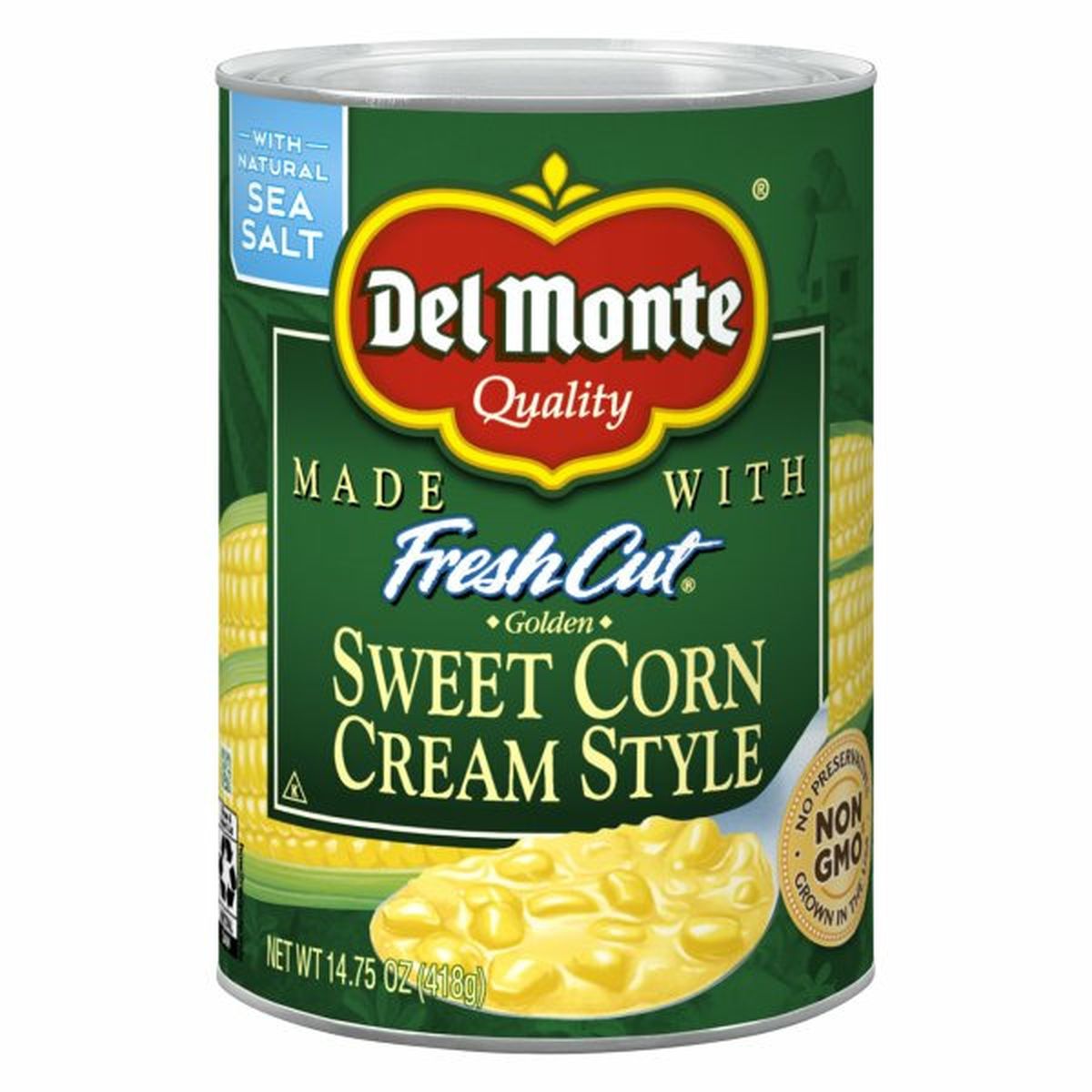 Calories in Del Monte Fresh Cut Sweet Corn, Cream Style, Golden