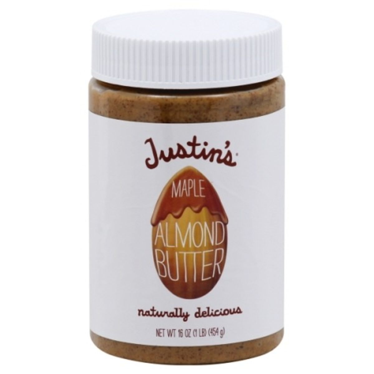 Calories in Justin's Almond Butter, Maple