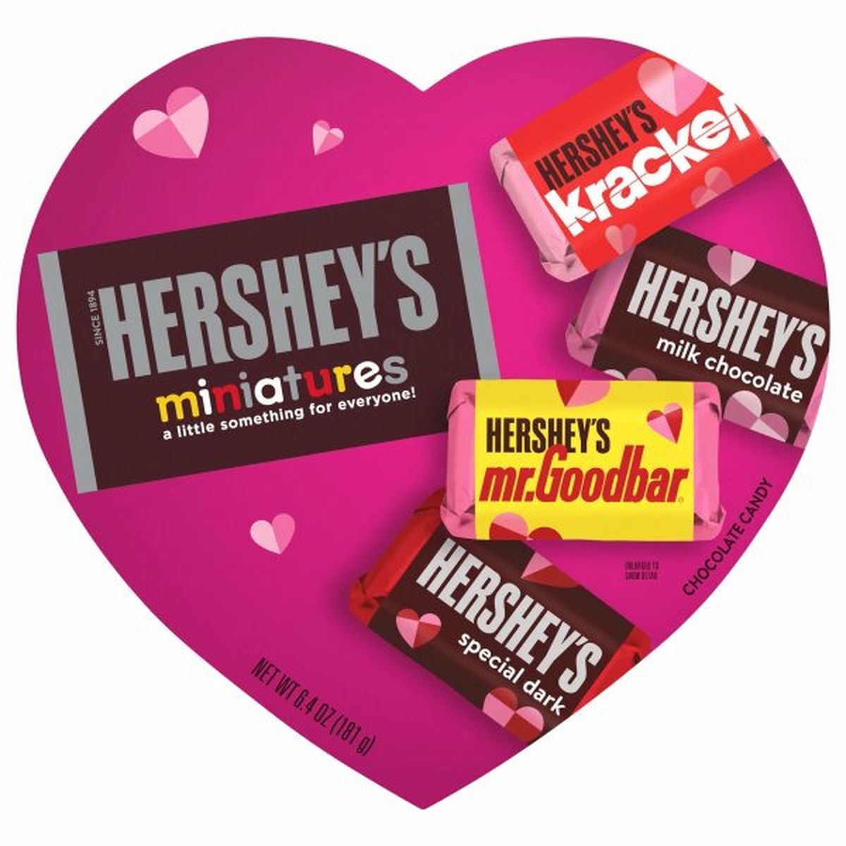 Calories in Hershey's Chocolate Candy, Miniatures