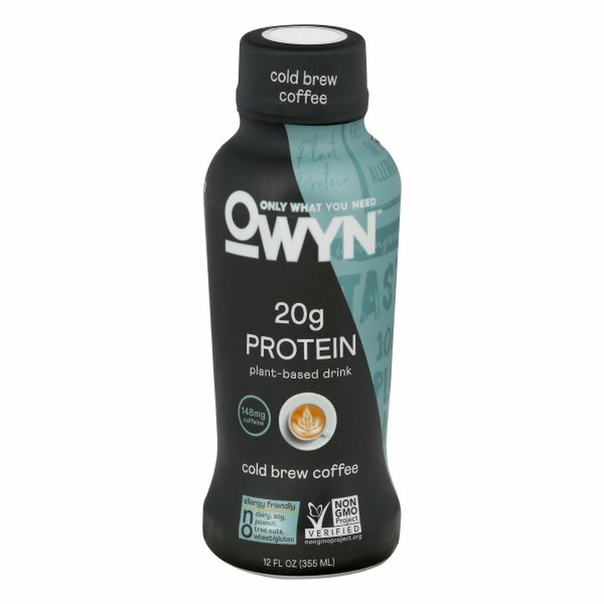 Calories in Owyn Protein Drink, Plant-Based, Cold Brew Coffee
