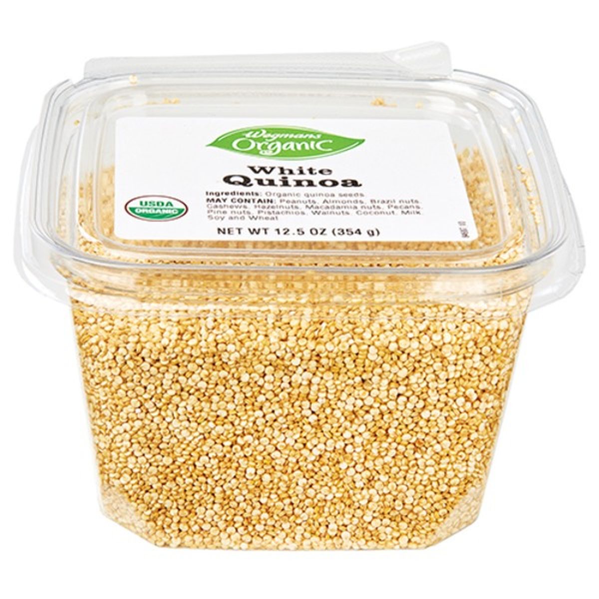 Calories in Wegmans Organic White Quinoa