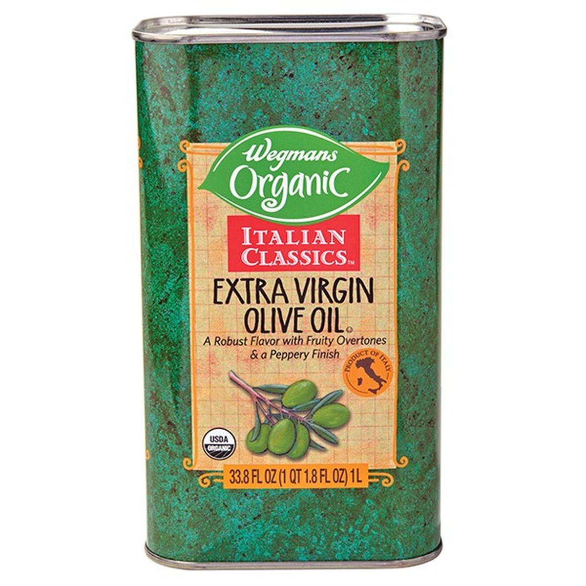 Calories in Wegmans Italian Classics Organic Extra Virgin Olive Oil