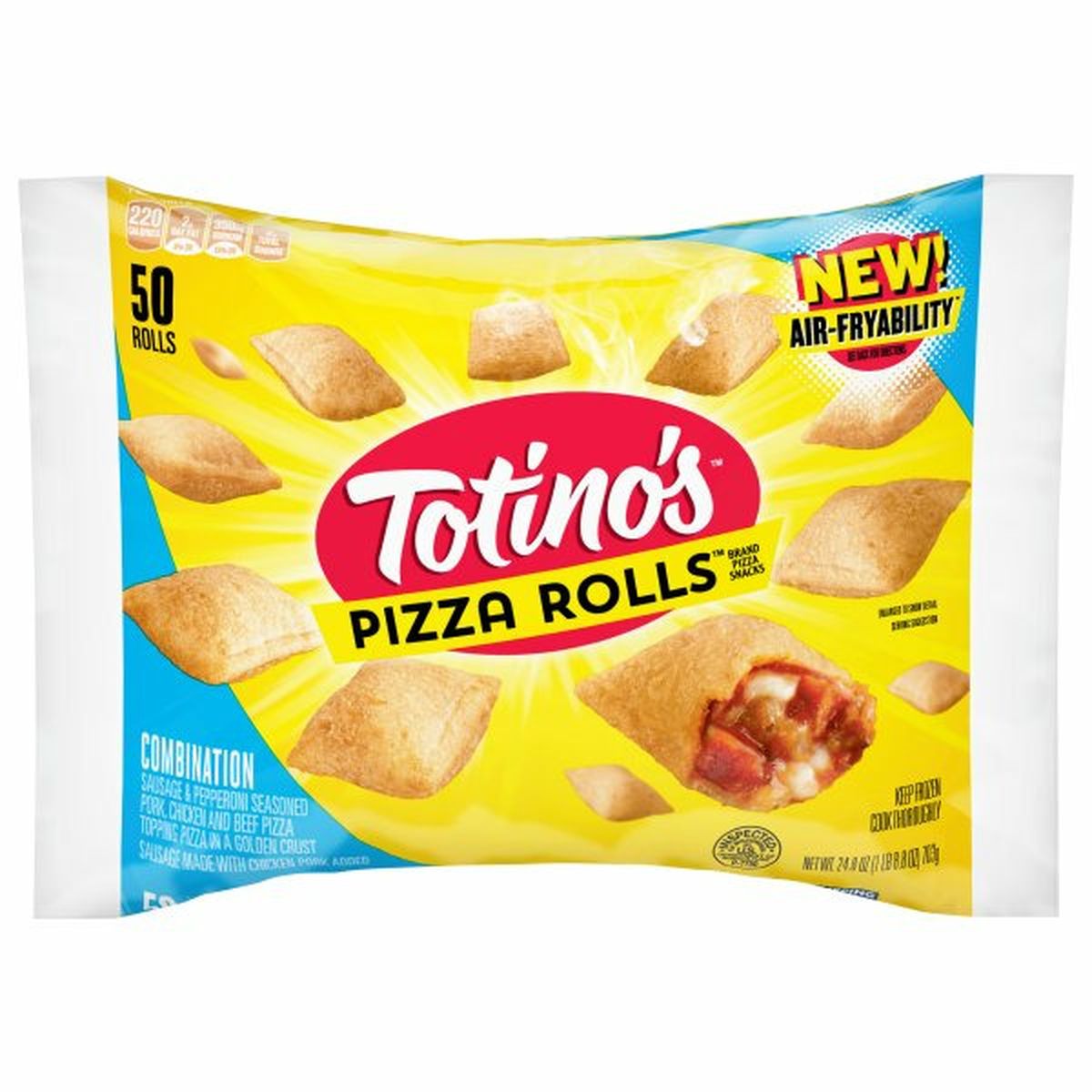 Calories in Totino's Pizza Rolls, Combination