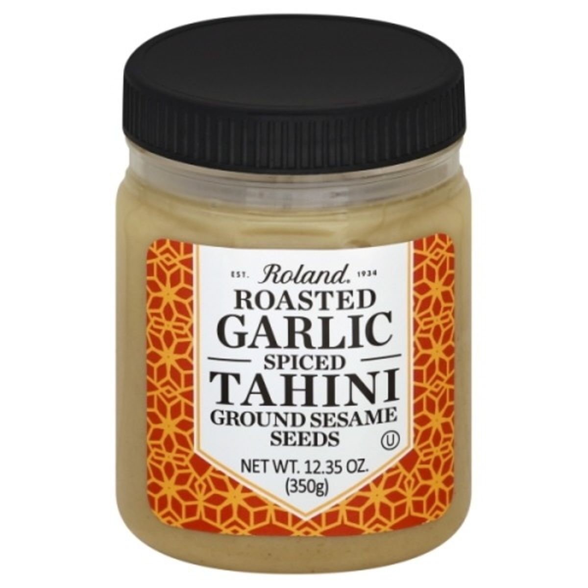Calories in Roland Foods Tahini, Spiced, Roasted Garlic