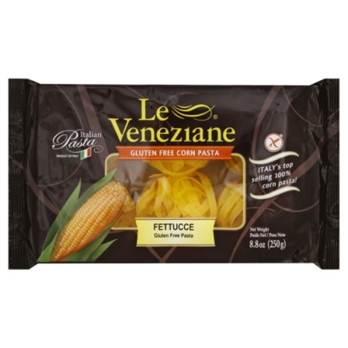 Calories in Le Veneziane Fettucce, Gluten Free, Corn