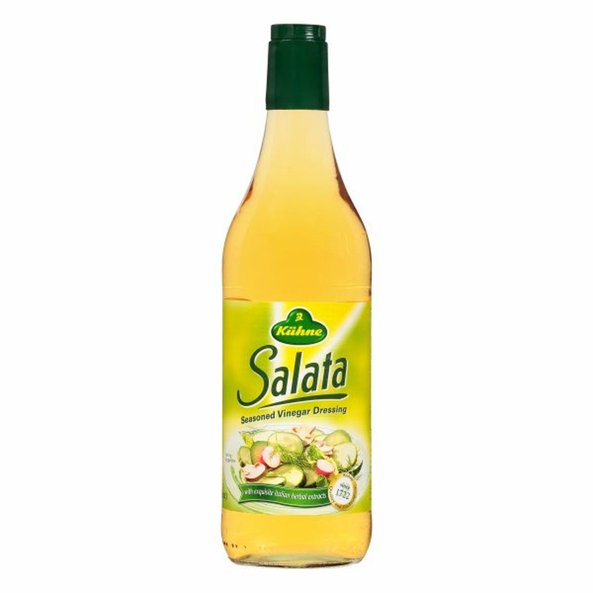 Calories in KÃ¼hne Salata Dressing, Seasoned Vinegar