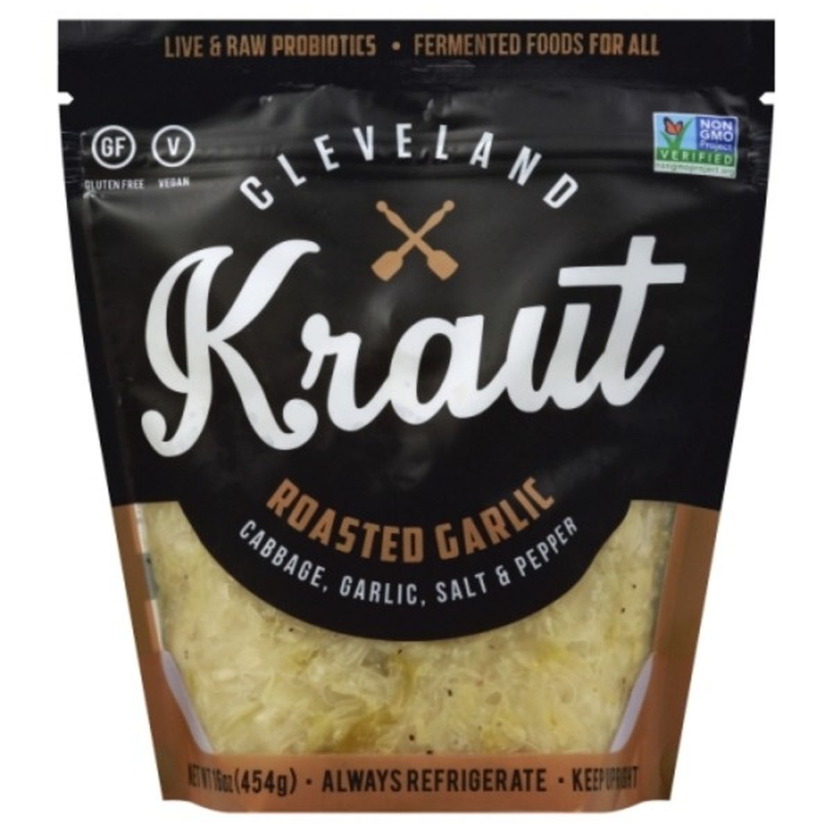 Calories in Cleveland Kraut Kraut, Roasted Garlic