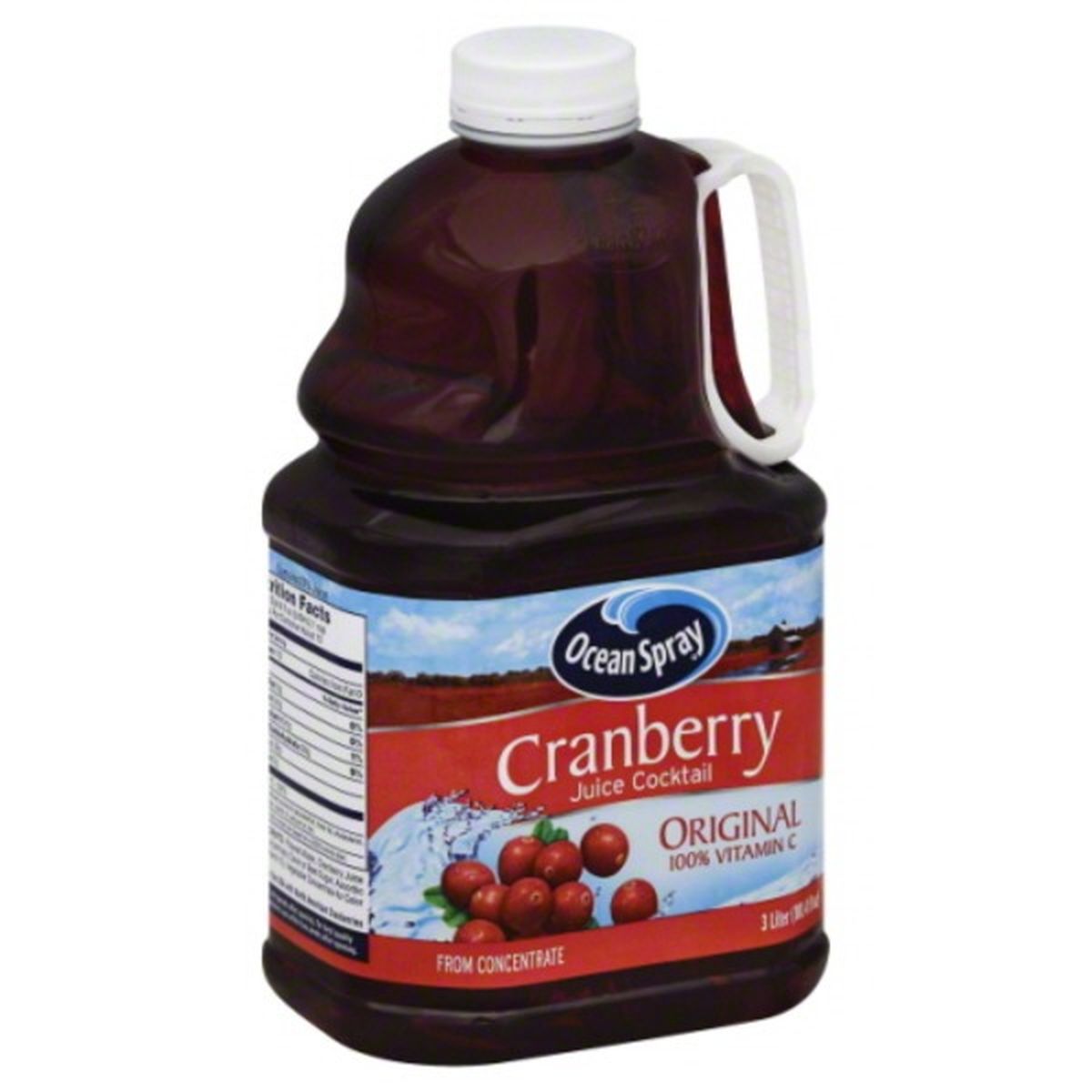 Calories in Ocean Spray Juice Cocktail, Cranberry
