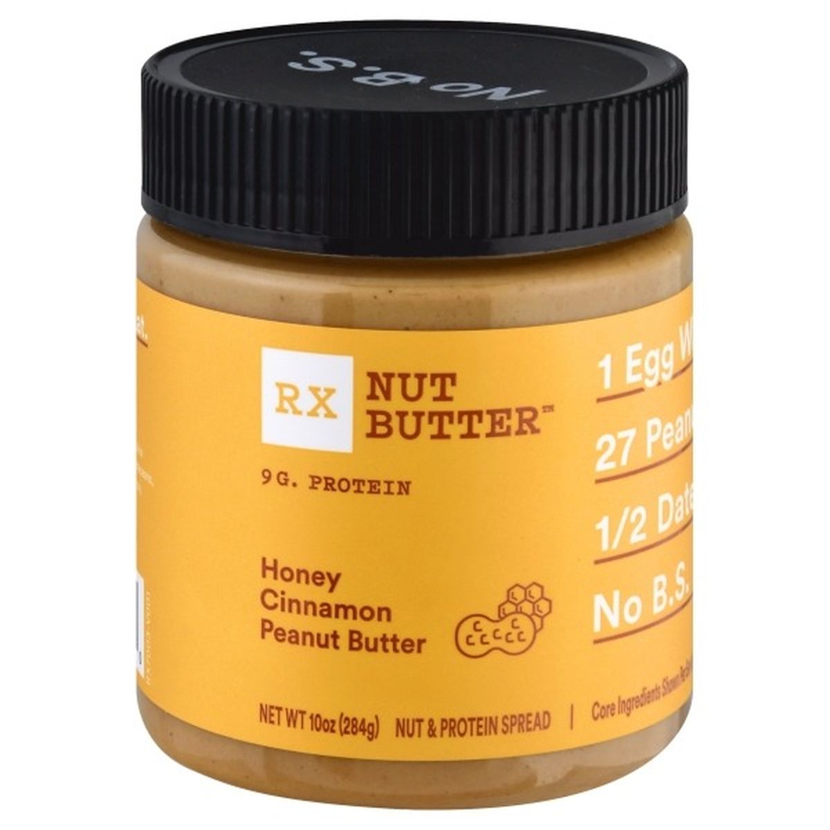 Calories in RXBAR RX Nut Butter Nut Butter Nut & Protein Spread, Honey Cinnamon Peanut Butter