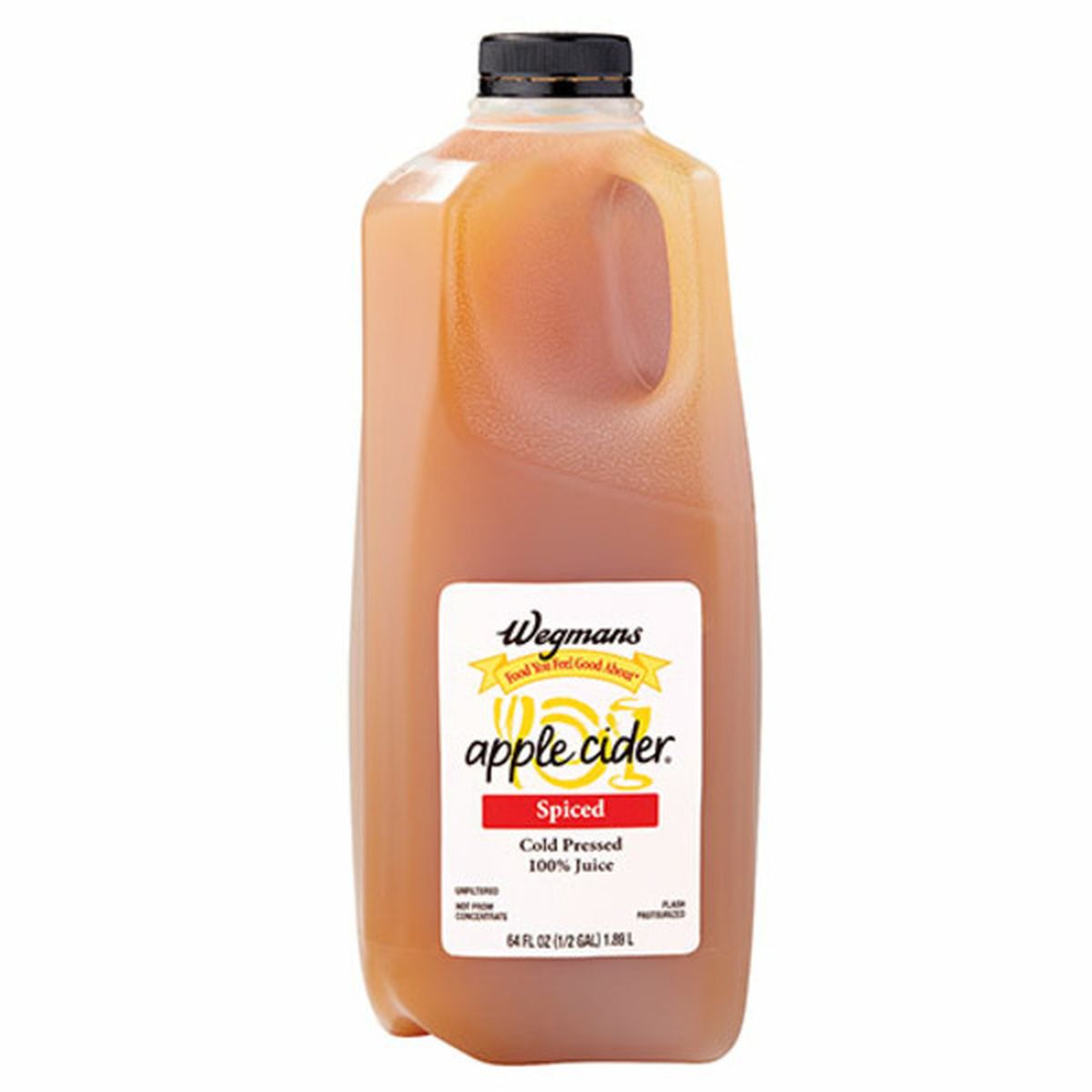 Calories in Wegmans Cold Pressed 100% Juice, Spiced Apple Cider