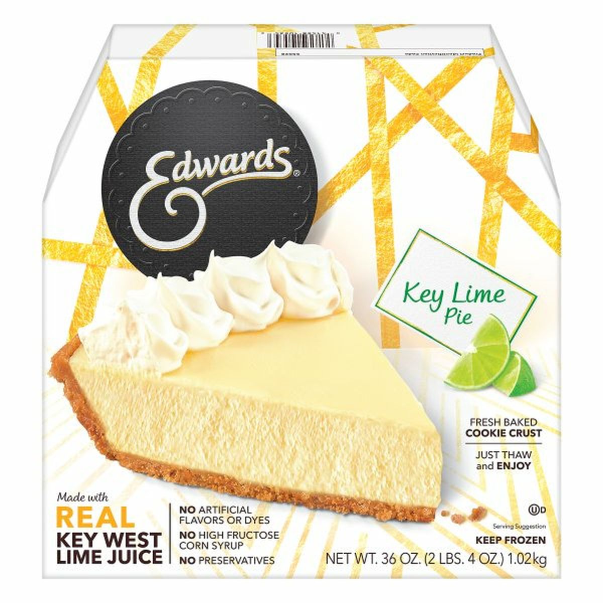 Calories in Edwards Pie, Key Lime