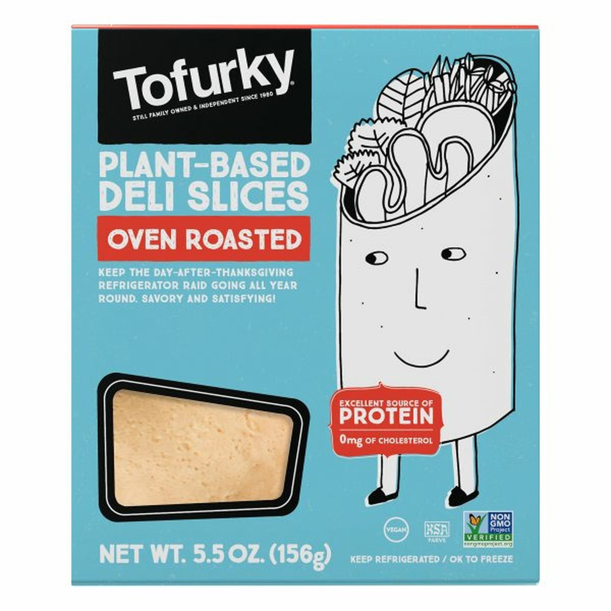 Calories in Tofurky Deli Slices, Plant-Based, Oven Roasted