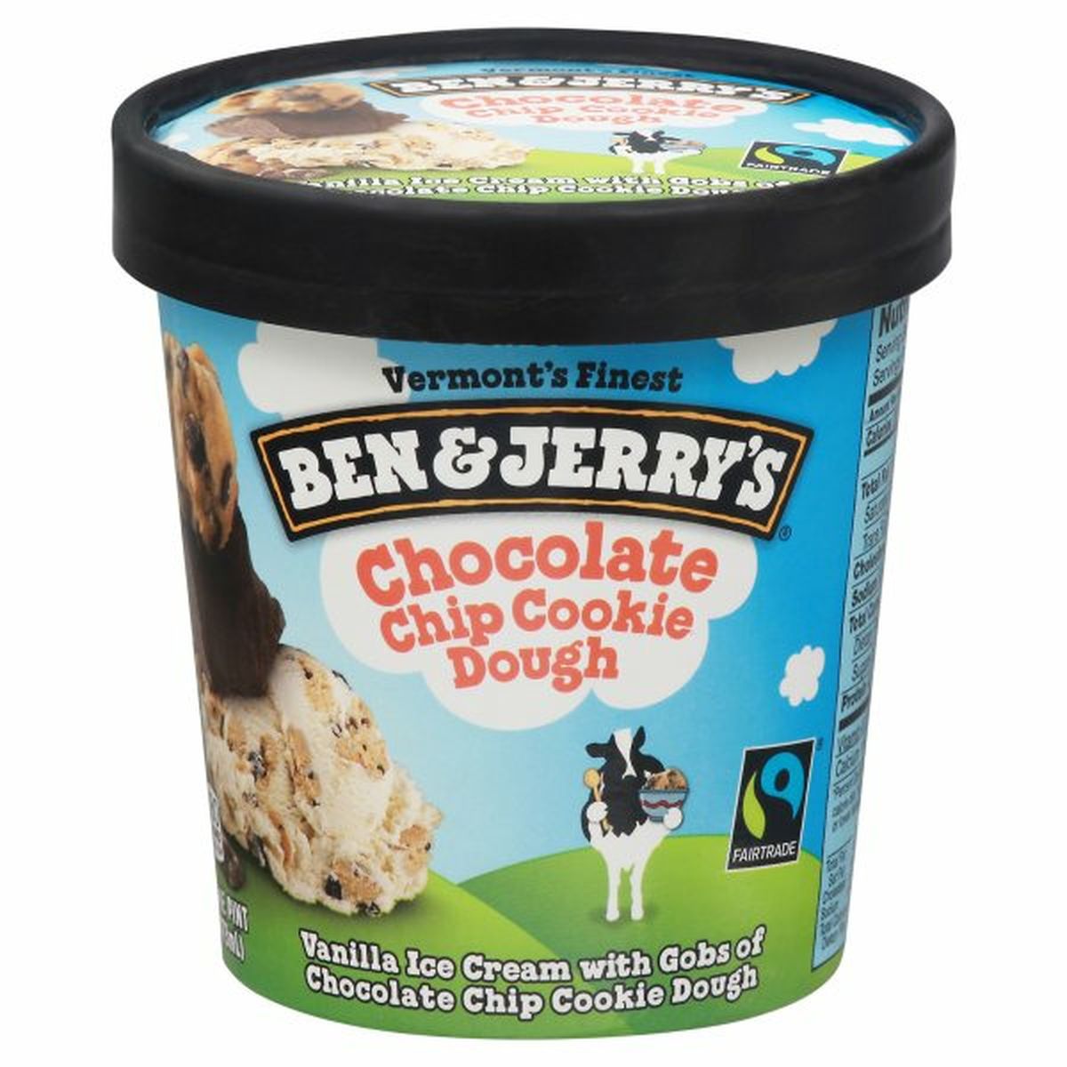 Calories in Ben & Jerry's Ice Cream, Chocolate Chip Cookie Dough