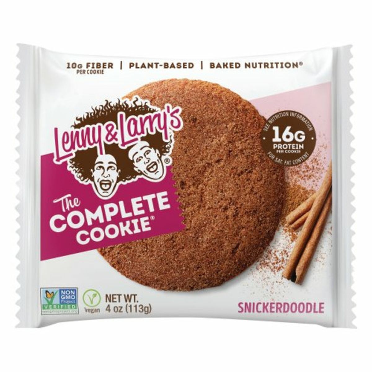 Calories in Lenny & Larry's The Complete Cookie, Snickerdoodle