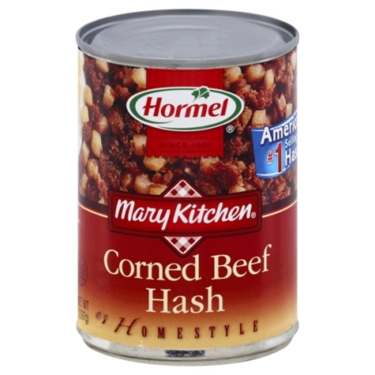 Calories in Hormel Mary Kitchen Corned Beef Hash, Homestyle
