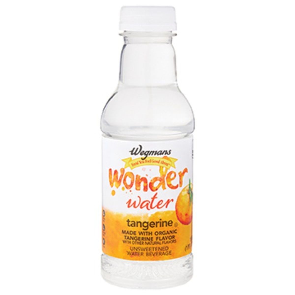 Calories in Wegmans Wonder Water Tangerine