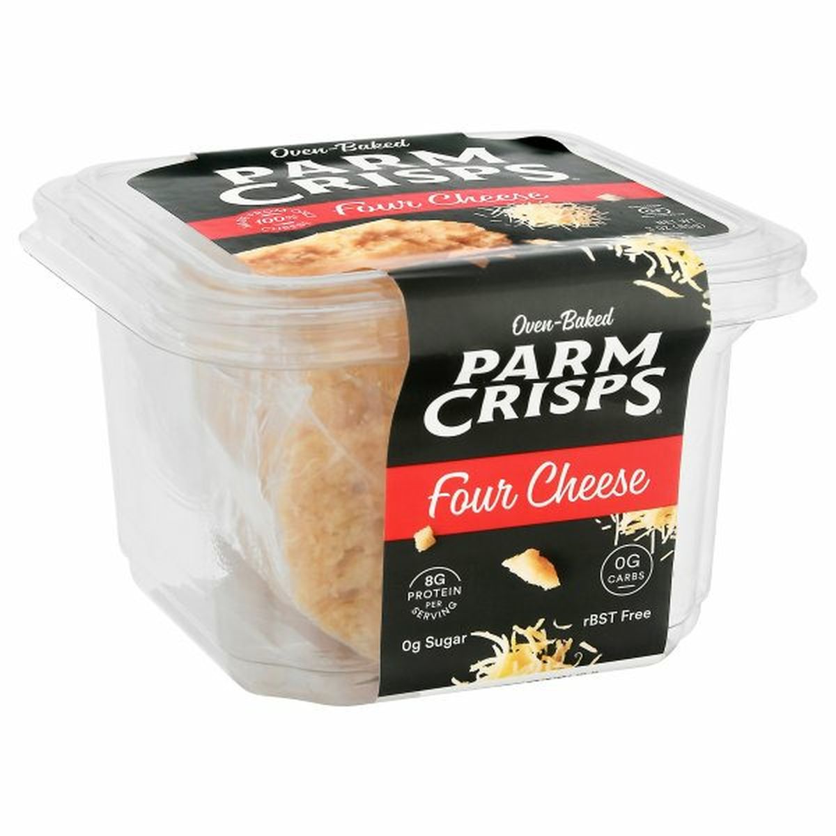 Calories in ParmCrisps Crisps, Four Cheese