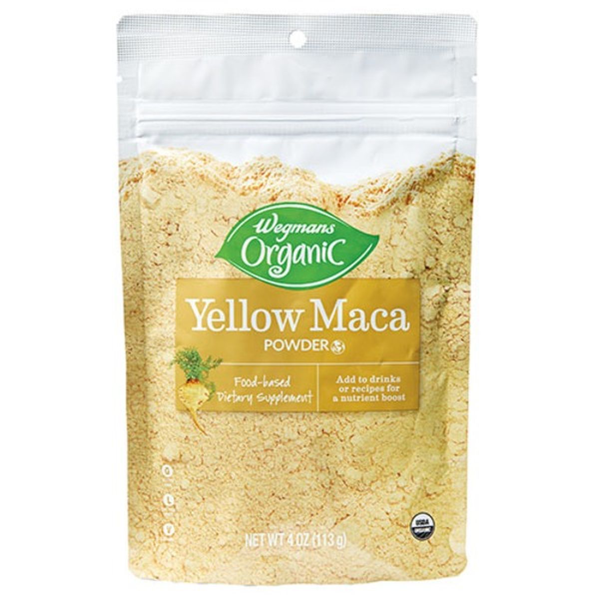 Calories in Wegmans Organic Yellow Maca Powder